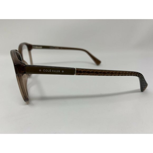 Cole Haan Eyeglasses CH5001 (231) Crystal Brown 54 [] 15 135 Flex Hinges Demos - Picture 3 of 11